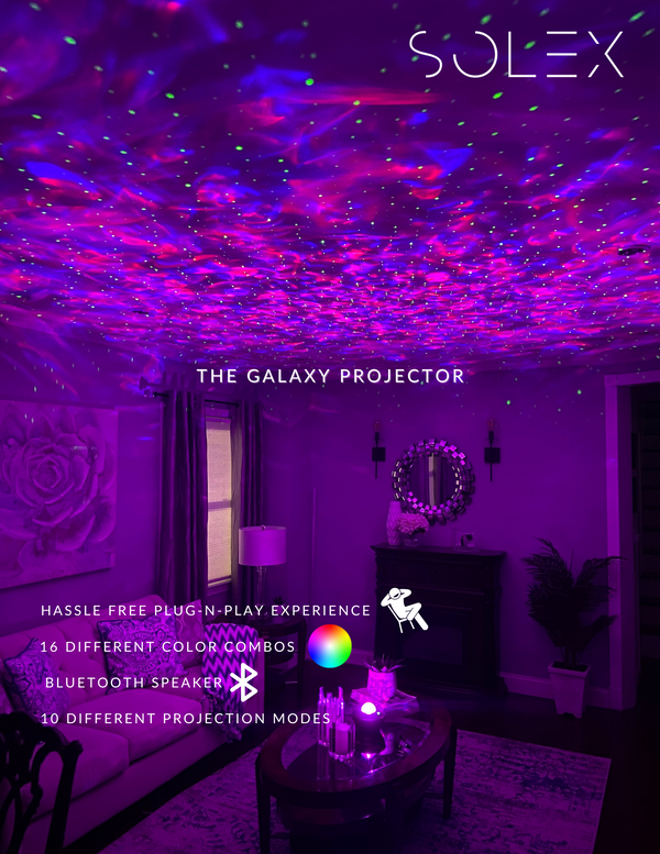 SOLEX™ Galaxy Projector